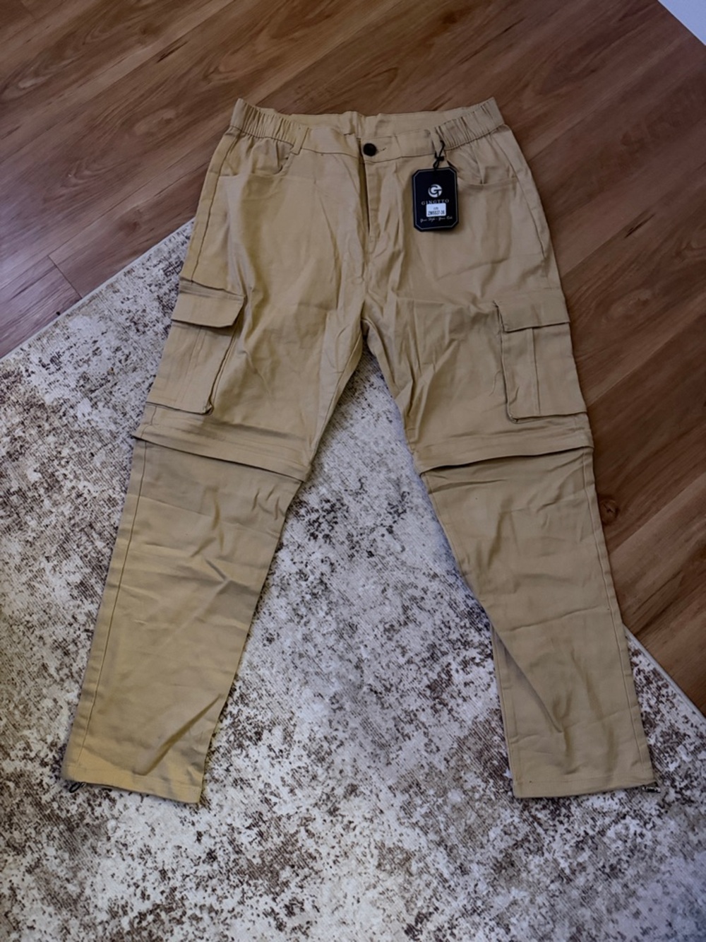 Men's Cargo Utility Pants - Khaki